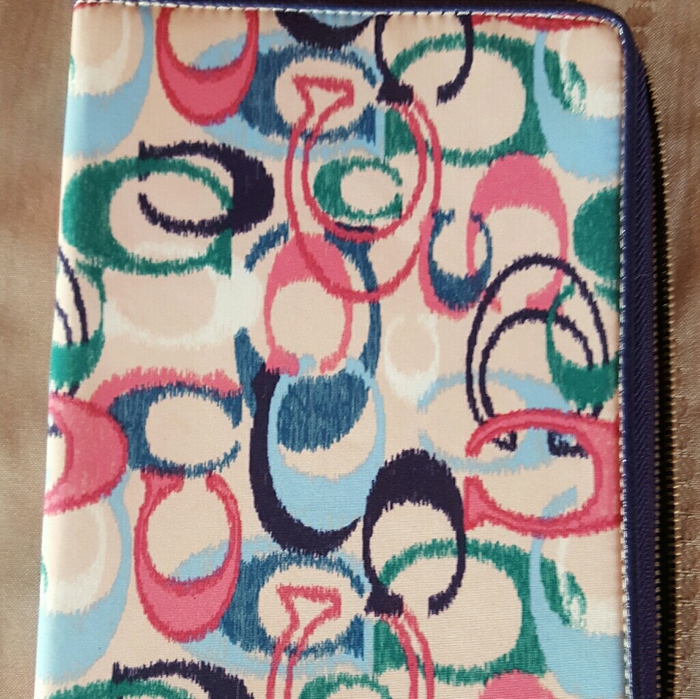 Coach tablet cover